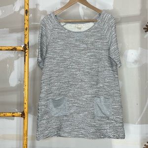 Anthropologie Meadow Rue Textured Tweed Tunic